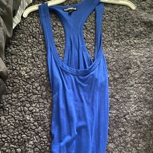 XS express stretch blue dress